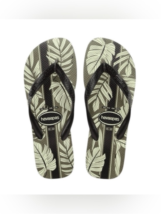 Havaianas Other - HAVAIANAS Men’s Top Aloha Leaf Print Flip Flop